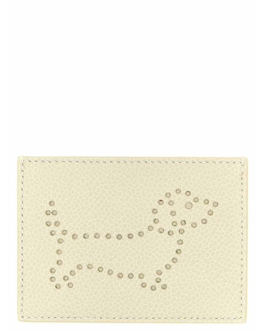 Thom Browne Natural Card Holder
