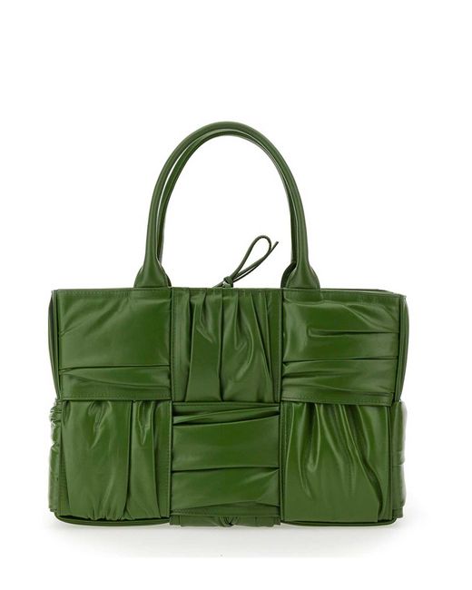 Bottega Veneta Green Small Bow Tote Bag