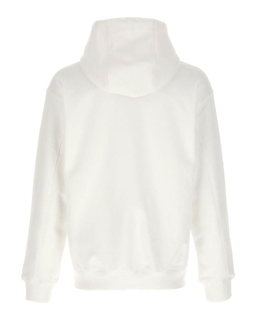 Casablanca White Innocence Triangle Sweatshirt for men
