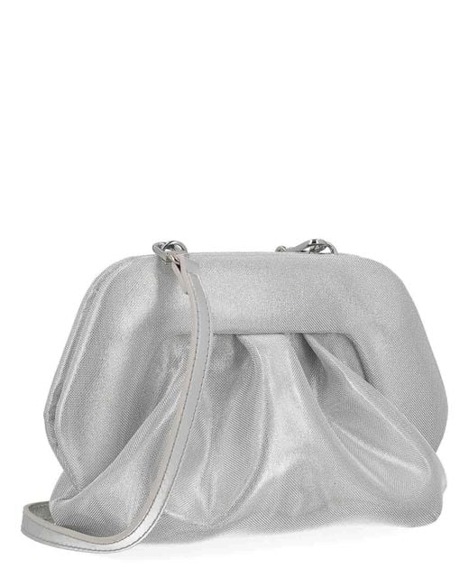 THEMOIRÈ Gray Pochette Small