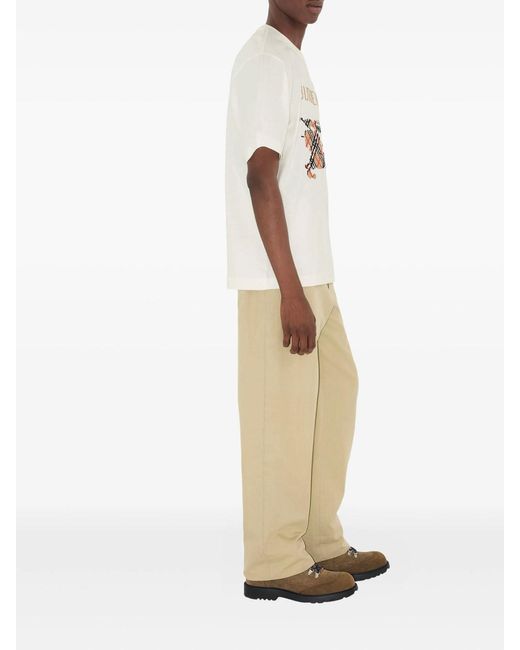 Burberry White T-Shirts for men