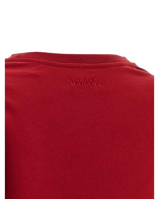 Isabel Marant Red Mylda Dress