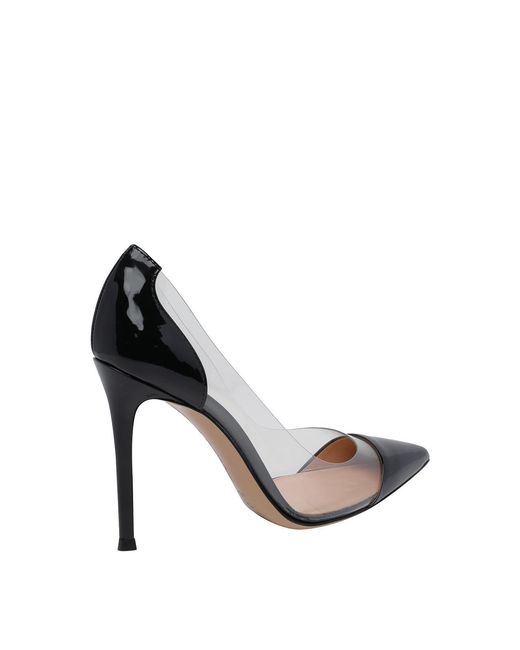 Gianvito Rossi Metallic Plexi Pumps