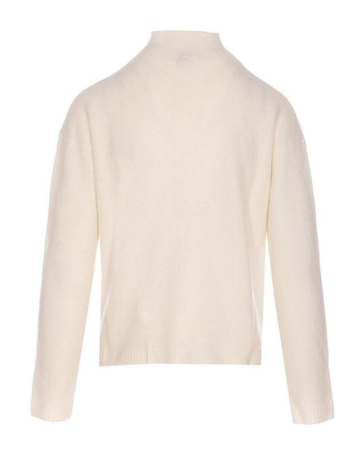 Max Mara White Orlaya Sweater
