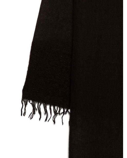 Faliero Sarti Black Square Scarf