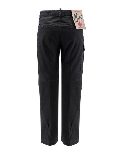 DSquared² Black Pantaloni Sexy Cargo Pant for men