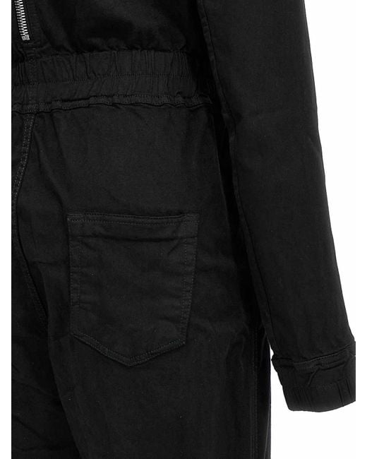 Rick Owens Black Eclipse Bodybag One-Length Bodysuit