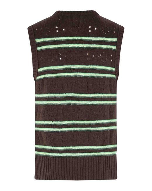 Marni Black Cashmere Vest for men