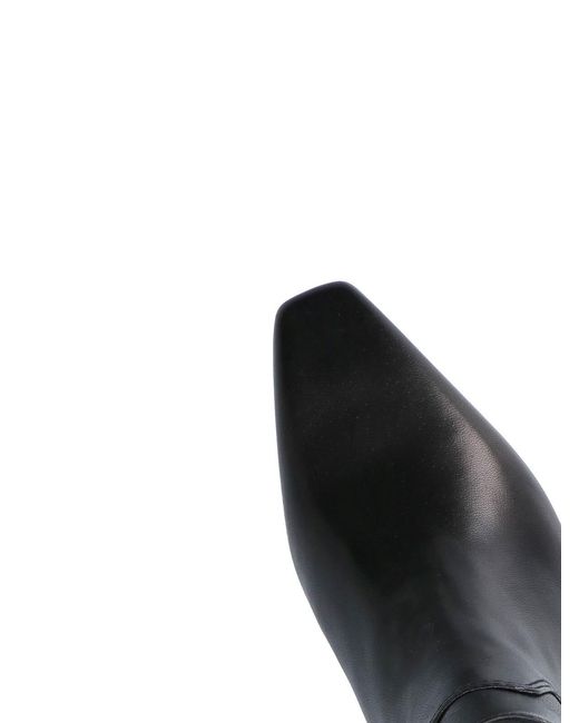 Stuart Weitzman Black Stassi Ankle Boots
