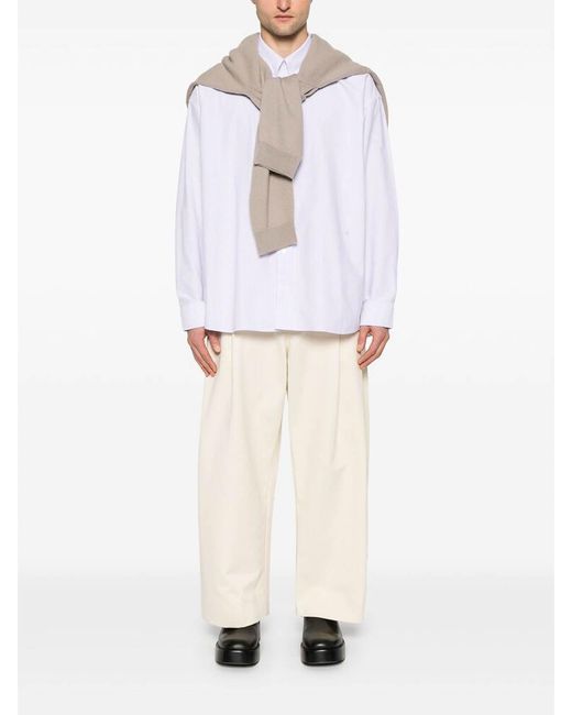 Studio Nicholson White Pants for men