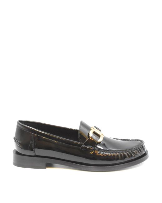 Ferragamo Gray Moccasins