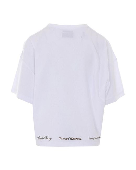 Vivienne Westwood White Flower Box T-Shirt