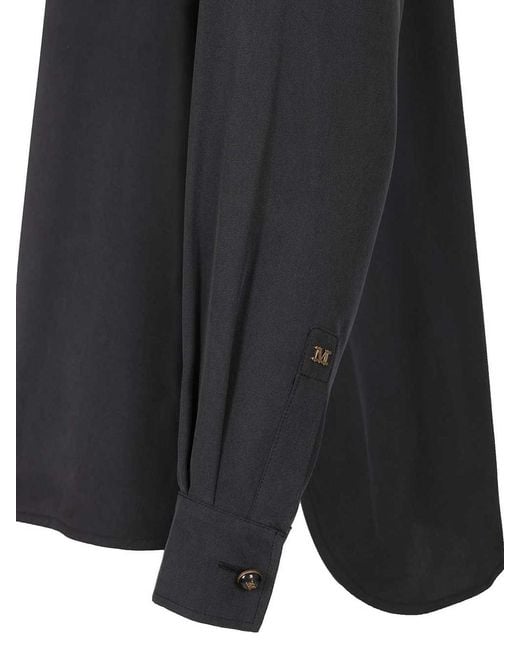 Max Mara Black Siamese Shirt