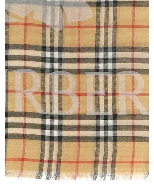 Sciarpa di Burberry in Metallic