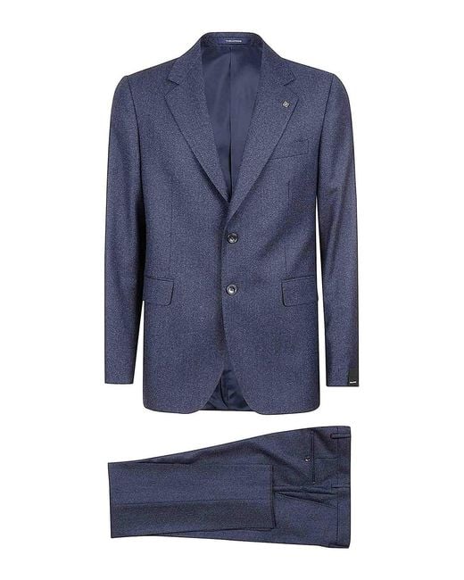 Tagliatore Blue Suit for men