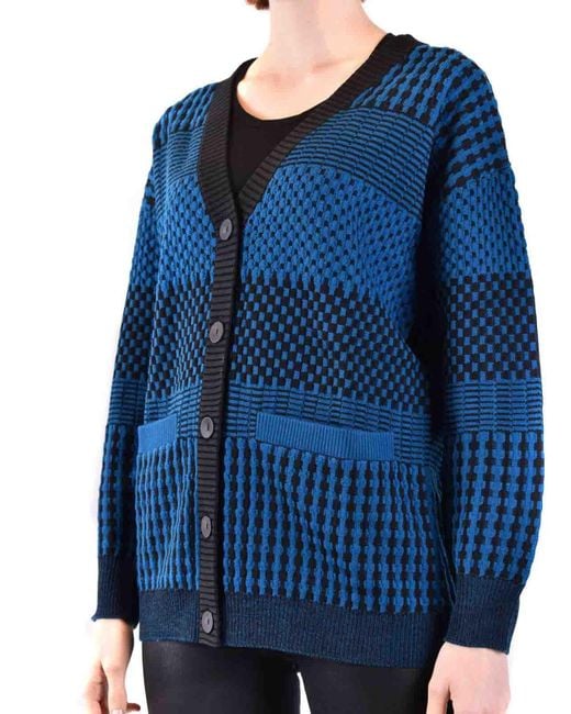 Diane von Furstenberg Blue Sweater