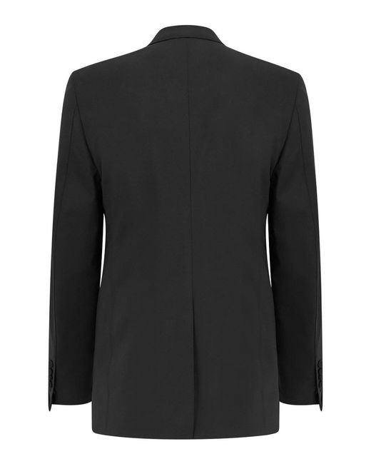 Tom Ford Black Wool Tuxedo With Satin Profiles for men