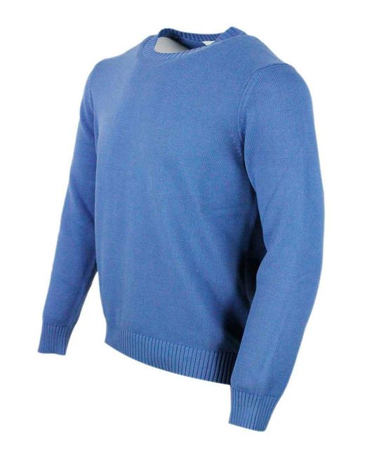 Malo Blue Sweater for men