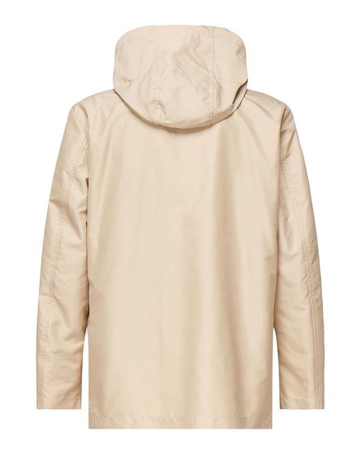 Fay Natural Short Parka for men