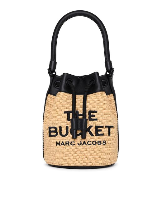 Marc Jacobs Black Borsa The Bucket In Tessuto