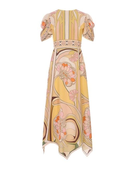 LaDoubleJ Metallic Cherie Scarf Dress