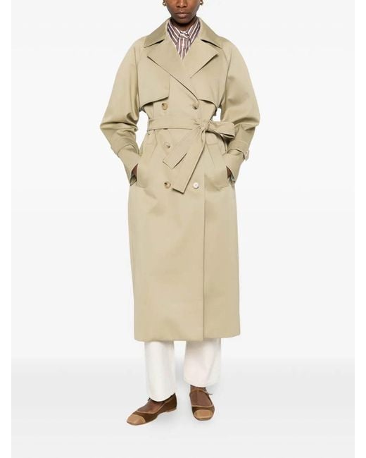 Patrizia Pepe Natural Cotton Trench Coat