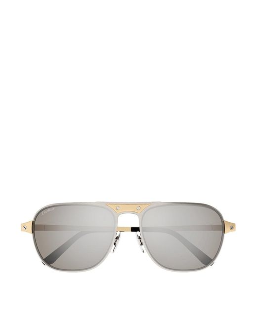 Cartier Gray Sunglasses for men