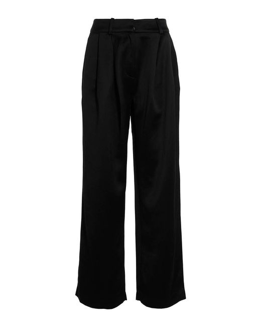 Co. Black Pants With Front Pleats