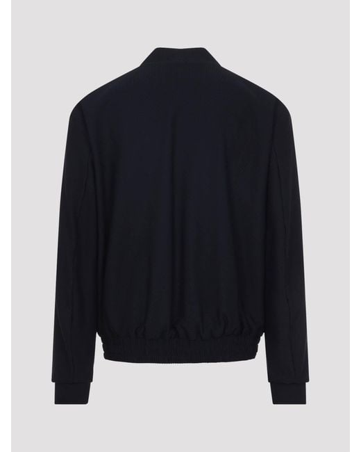Giorgio Armani Blue Blouson Jacket for men
