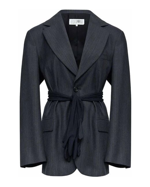 MM6 by Maison Margiela Blue Jacket