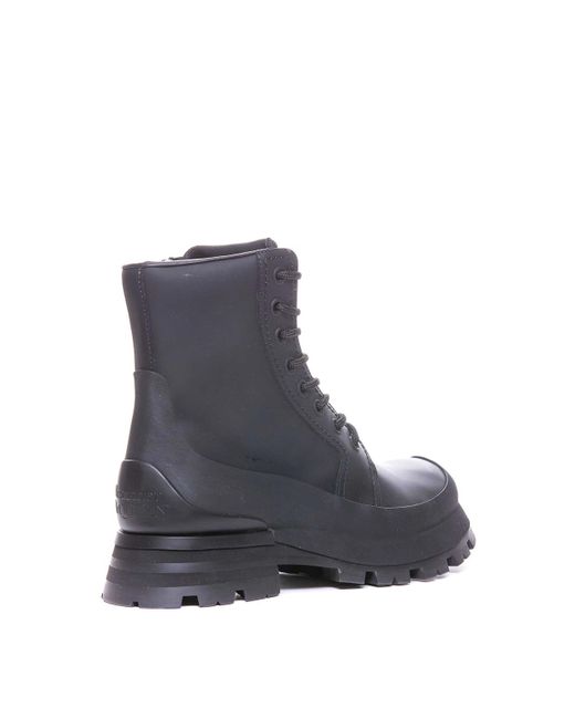 McQueen Blue Boots for men