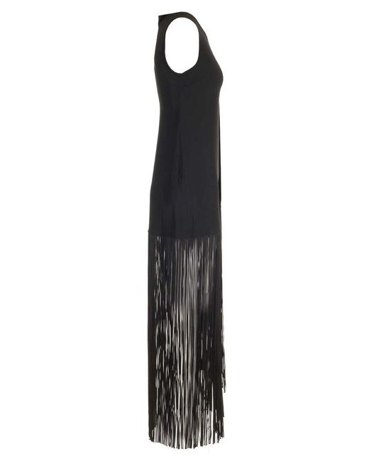 Taller Marmo Black Atlanta One-Shoulder Dress