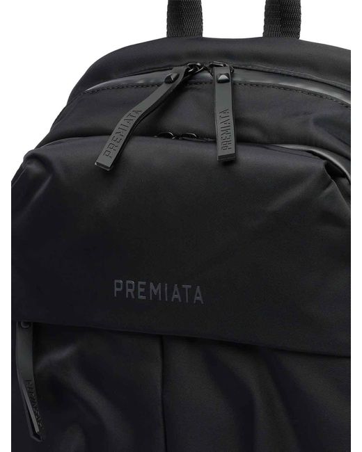 Premiata Black Wonder Backpack for men