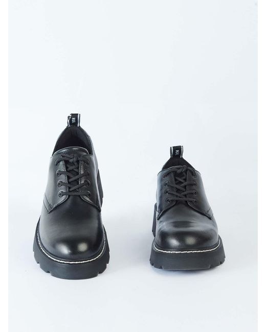 Karl Lagerfeld Black Kamden Derby Lace for men