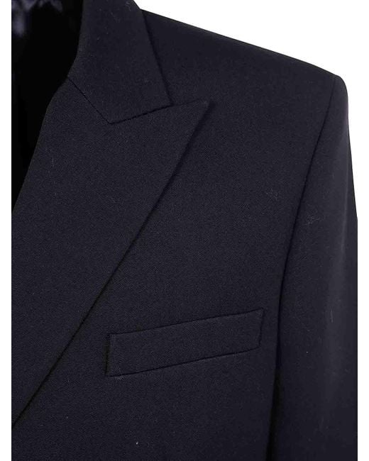 Balmain Blue Gdp 2 Btn Spencer Jacket for men