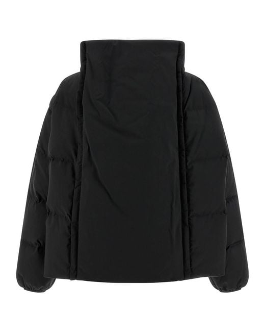 MM6 by Maison Margiela Black Embroidery Down Jacket