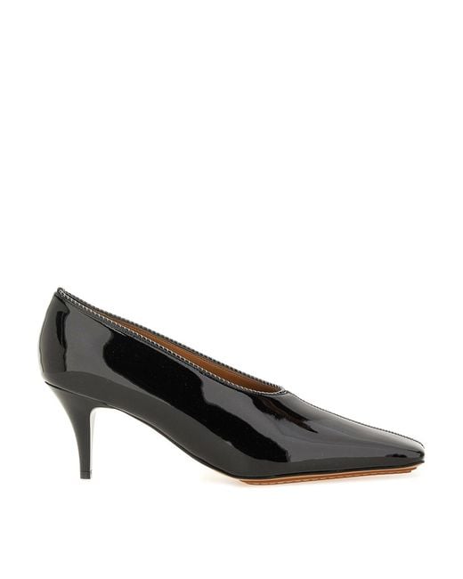 Stella McCartney Black Square Toe Shoe