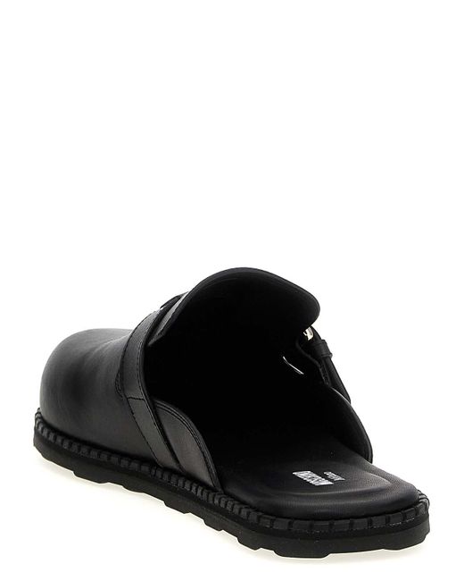 Moschino Black Birky Sabots for men