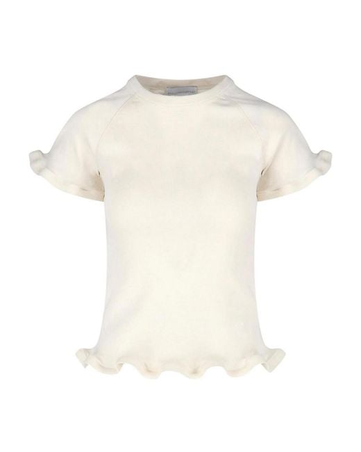 Stella McCartney White Cotton Jersey T-Shirt
