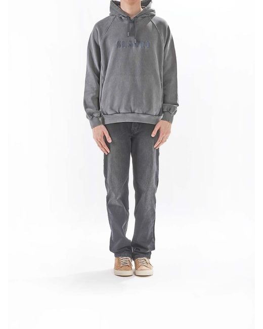 Sunnei Double Hoodie in Gray | Lyst
