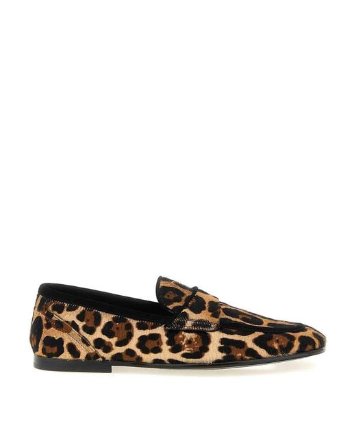 Dolce & Gabbana Brown Loafers for men