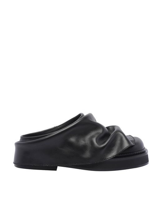 The Attico Black Mini Robin Sabot