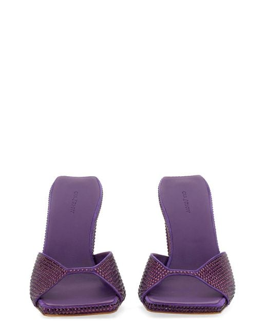Gia Borghini Purple Rosie 14 Sandal