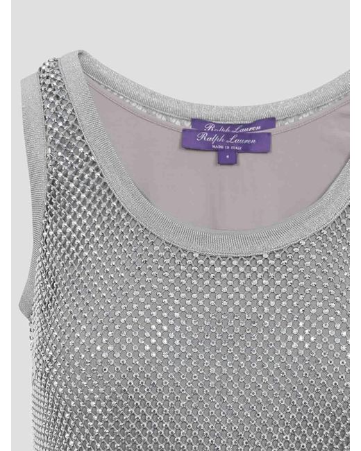Ralph Lauren Gray Melony Blouse