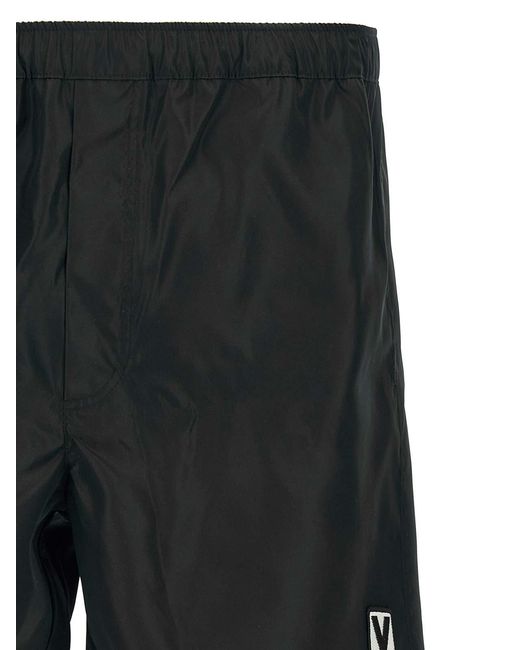 Valentino Garavani Black Swimsuit for men