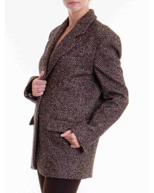 Roberto Cavalli Brown Jacket