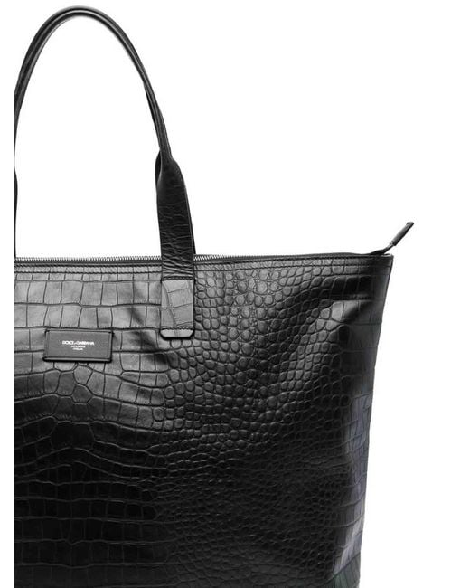 Dolce & Gabbana Black Bum Bag for men