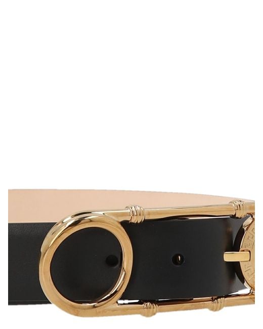 Versace Black Belts