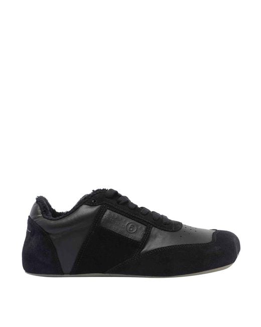 MM6 by Maison Margiela Black Anatomic Sneakers for men