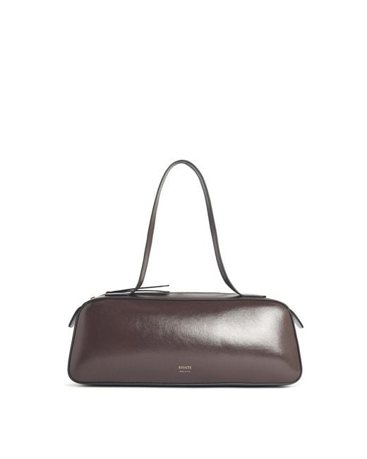 Khaite Brown Simona Leather Bag